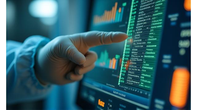 Cientista analisando dados de performance de treino e respostas hormonais para otimização do exercício.